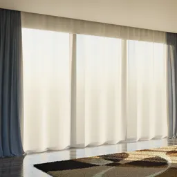 Living room curtains