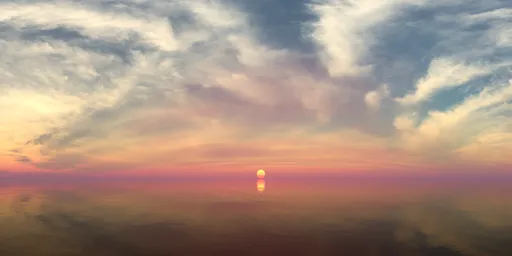 Dramatic Pure Sky Sunset Clouds