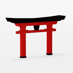Gate Myojin Torii