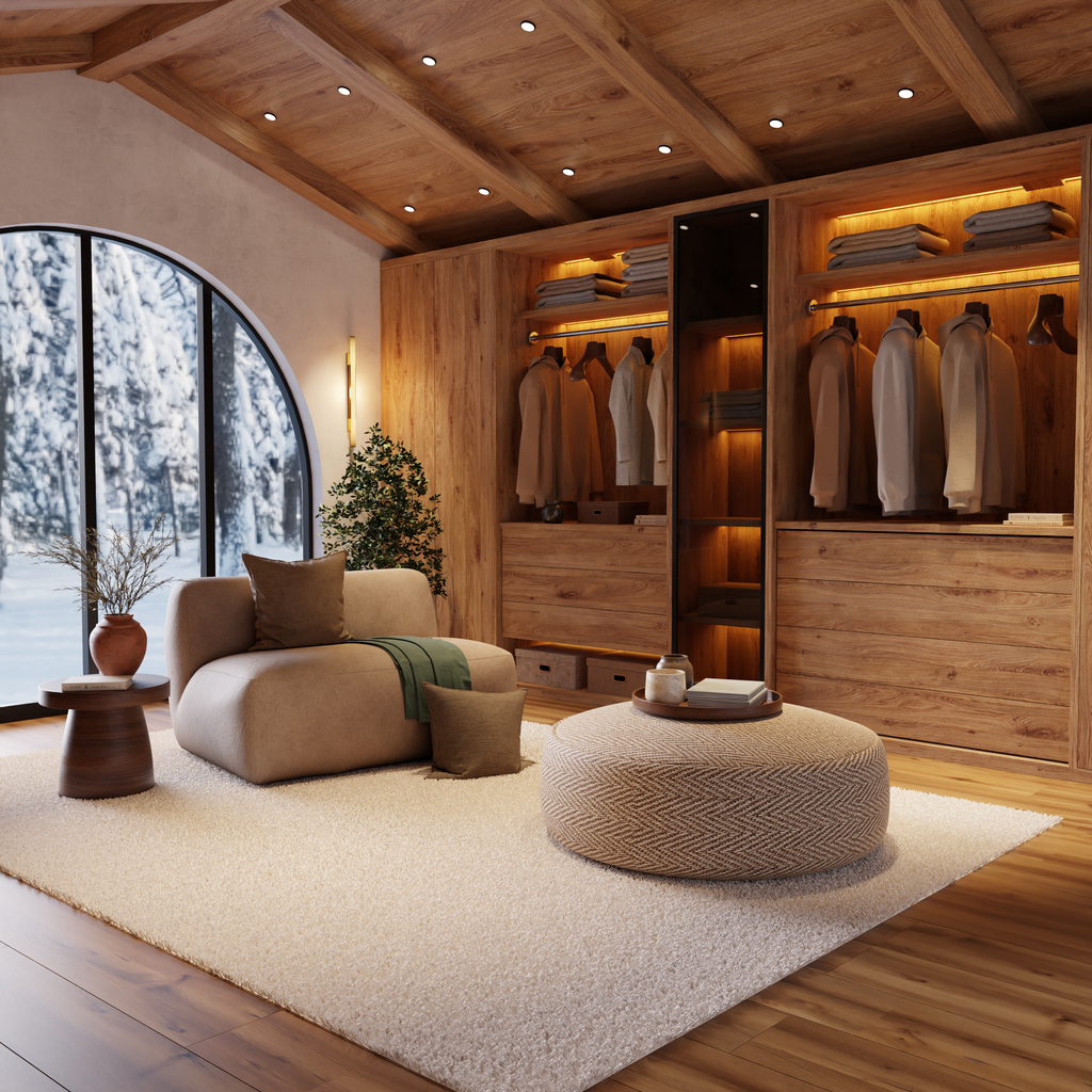 Blendkit | Download the Wooden Closet Lounge scene