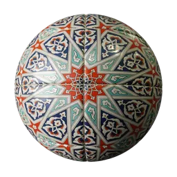 Floral Islamic Arabic Tiles 27