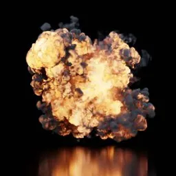 Aerial Explosion Static