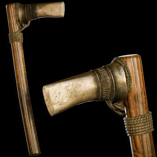 Viking Runic Axe