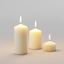 Set of candles