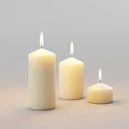 Set of candles