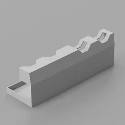 Low Poly Food Trailer Condiment Holder