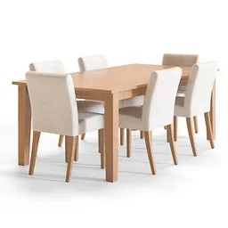Basque Dining Table Set