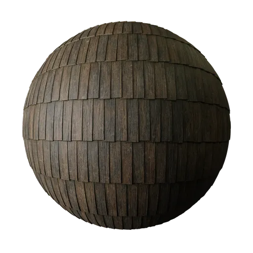 Wooden shingle