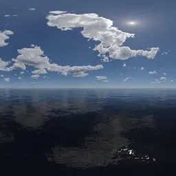 Cloud sunshine morning