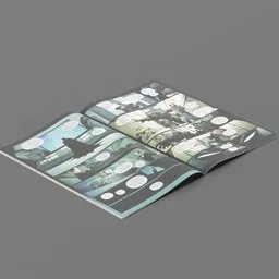 Open Comic book
