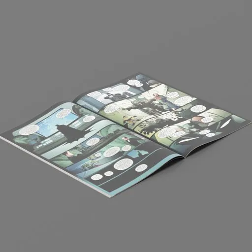 Open Comic book