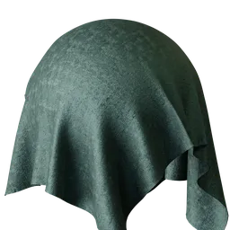 Plain Green Chenille