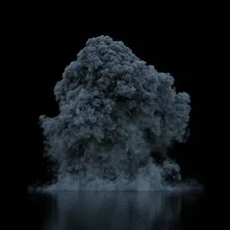 Ground Smoke Cloud Static