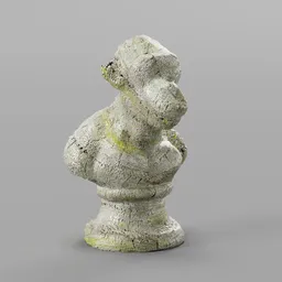 Vintage Monkey Statue