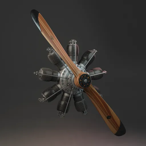 Focker E.III Engine