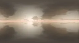 Warm Sunset Reflection Sky