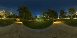 Road at night