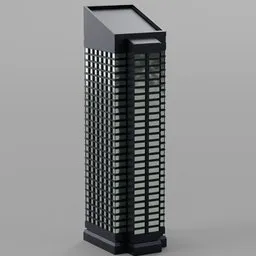 Large Modern Apartment Building