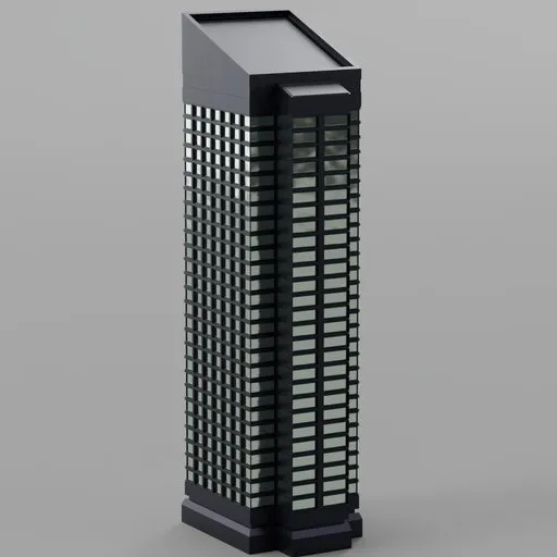 Large Modern Apartment Building
