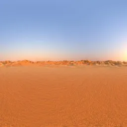 Realistic Afternoon Desert HDRI