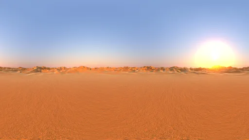 Realistic Afternoon Desert HDRI