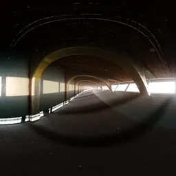 Public Hall Old Interior HDRI 18K