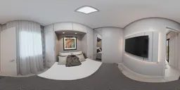 Compact Modern Bedroom