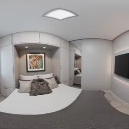 Compact Modern Bedroom