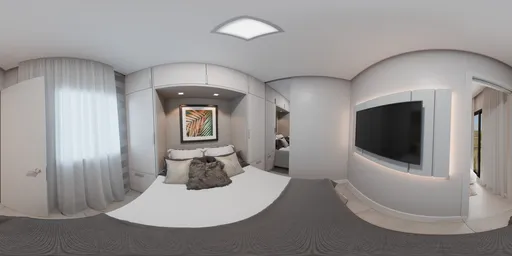 Compact Modern Bedroom
