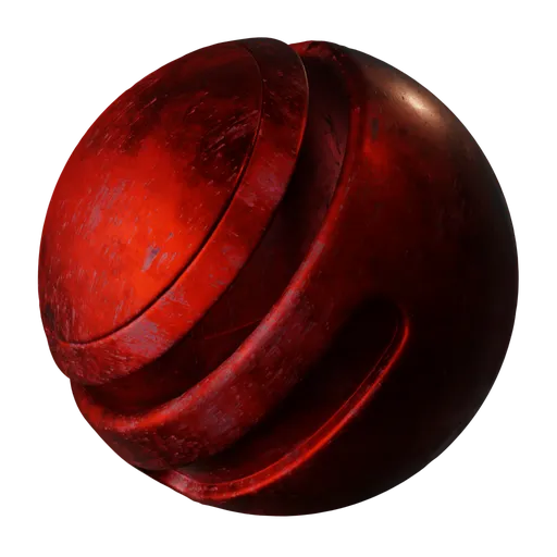 Rusted Red Metal