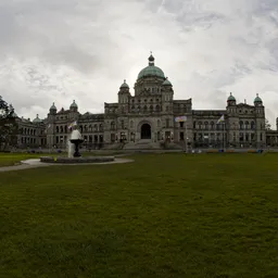 Downtown Victoria Cloudy HDR