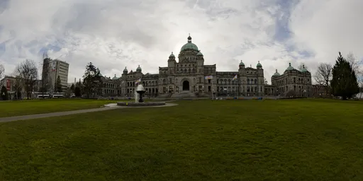 Downtown Victoria Cloudy HDR