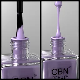 Nail enamel liquid drop