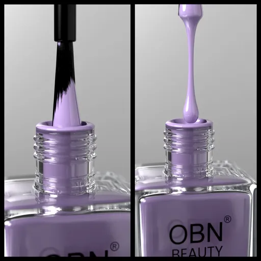 Nail enamel liquid drop