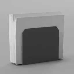 Low Poly Food Trailer Napkin Holder