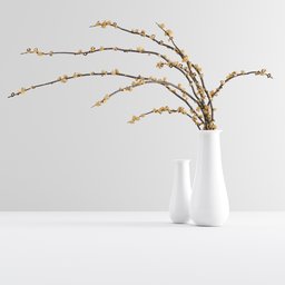 Vase set with Decoration Plant