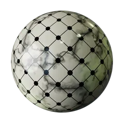 Polkadot Marble Floor