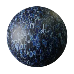 Blue Agate Marble