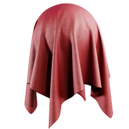 Dark Red Leather