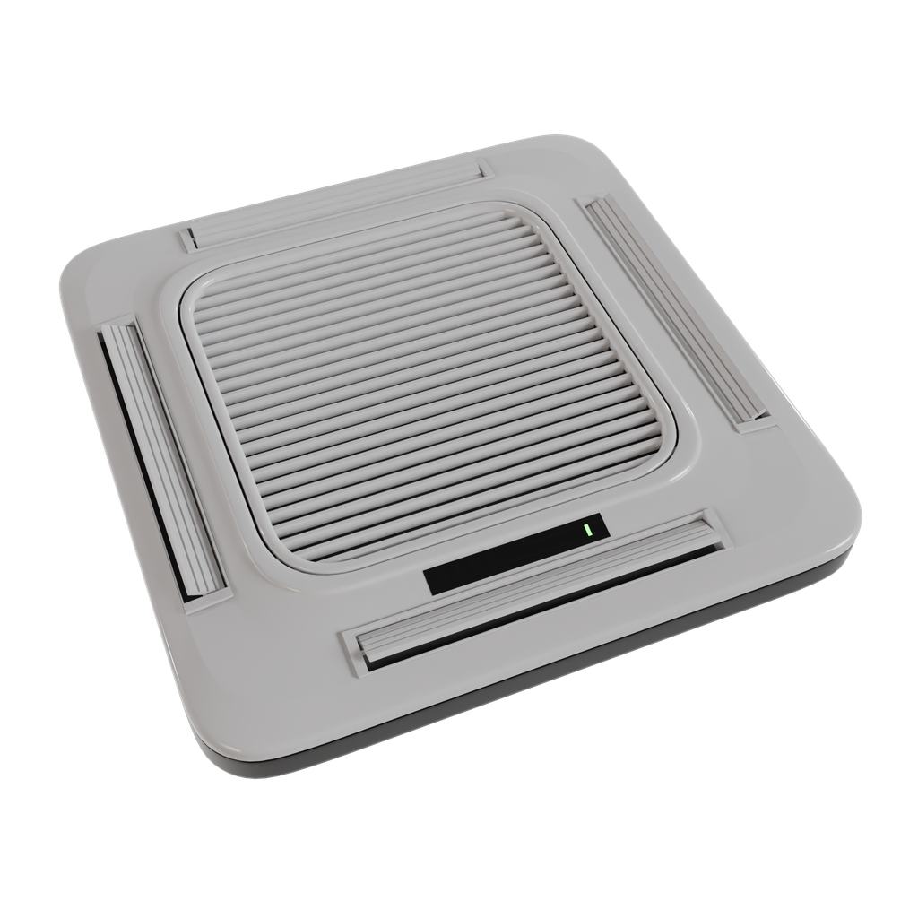 BlenderKit Download the Central Air Conditioner model