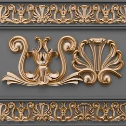 MK Trim Ornament Vol6 28