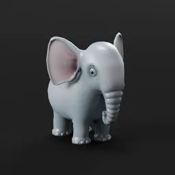 Cartoon Baby Elephant