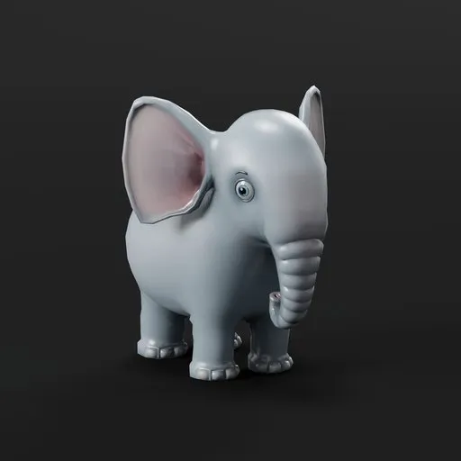 Cartoon Baby Elephant