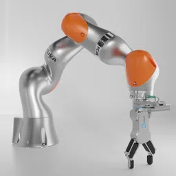 Robot KUKA LBR Iiwa14 rigged