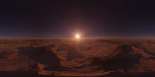 Sci-fi Planet Landscape