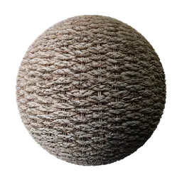 2K PBR Basket Weave texture for 3D modeling in Blender with realistic wood displacement details.