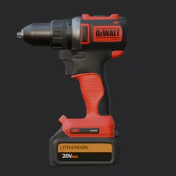 Power driller red