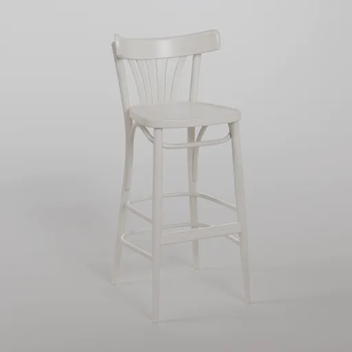 56 Barstool S110 - Light White