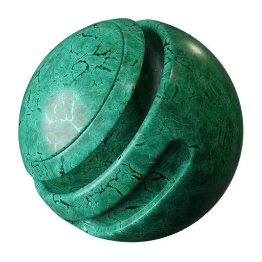 Green marble