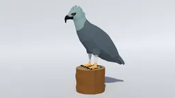 Low Poly Harpy Eagle